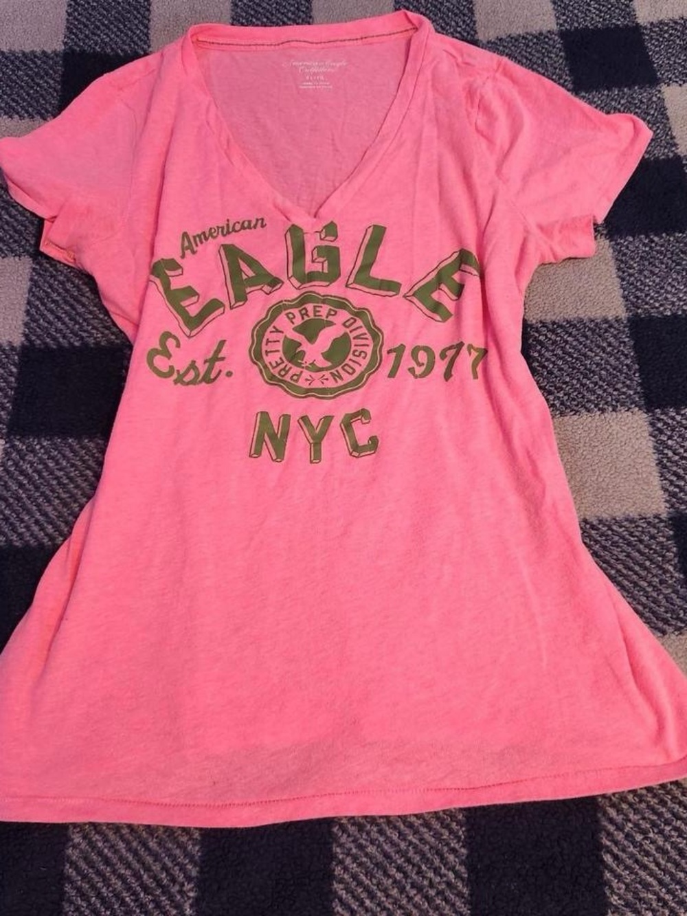 Y2k mcbling style American eagle top